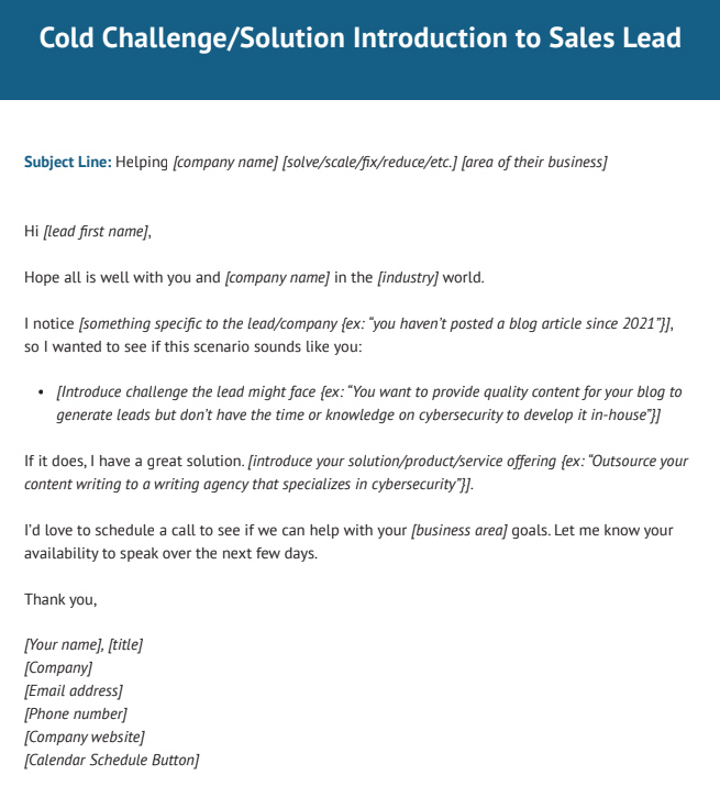Business Introduction Email Templates.